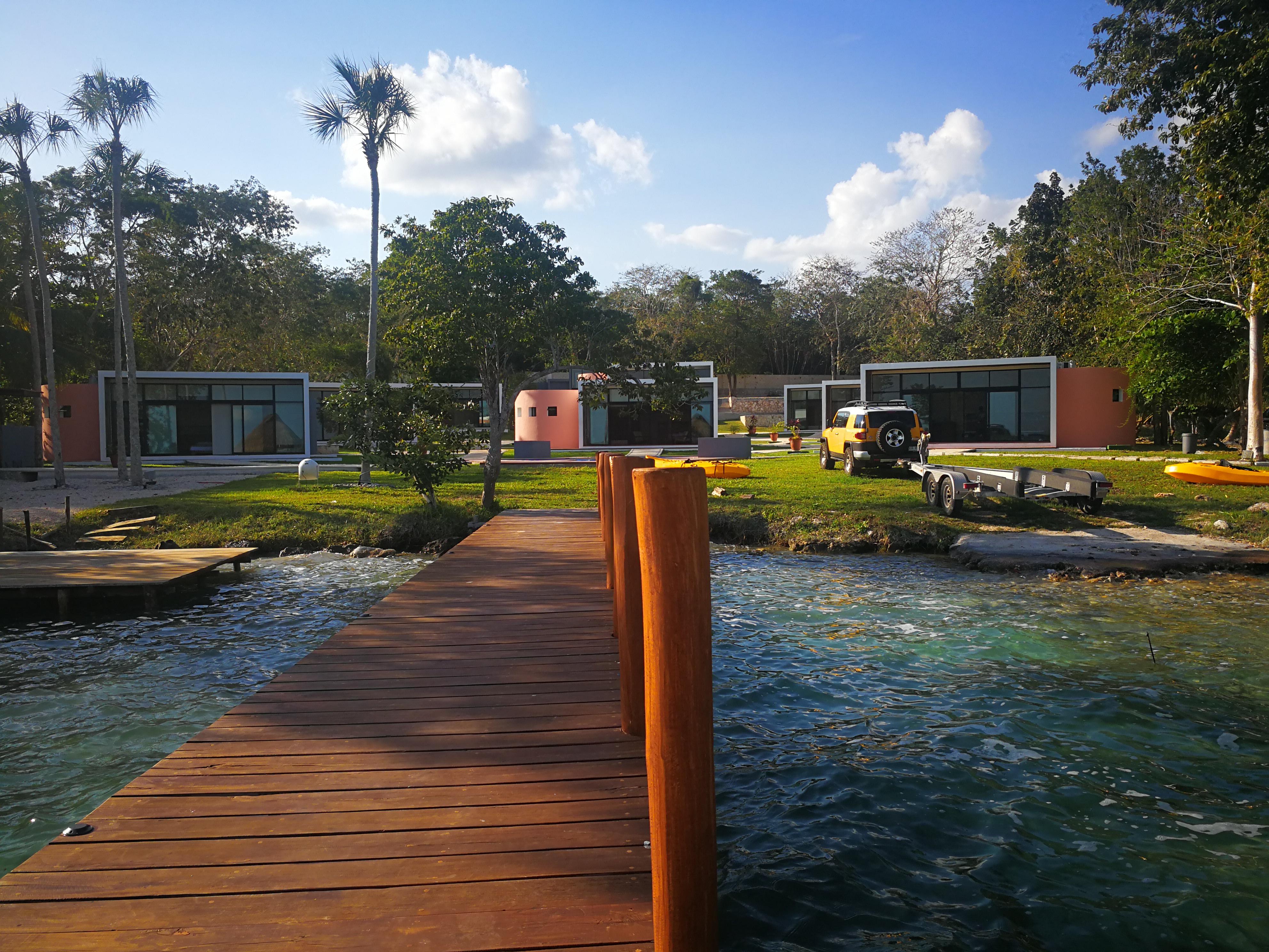 Bacalar 777 Hotel Boutique Eksteriør bilde