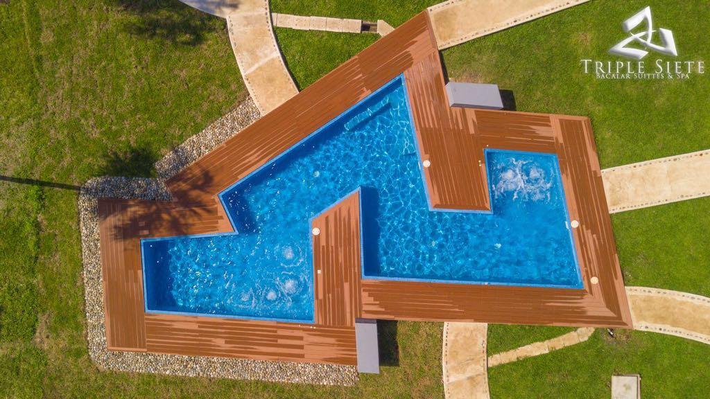 Bacalar 777 Hotel Boutique Eksteriør bilde
