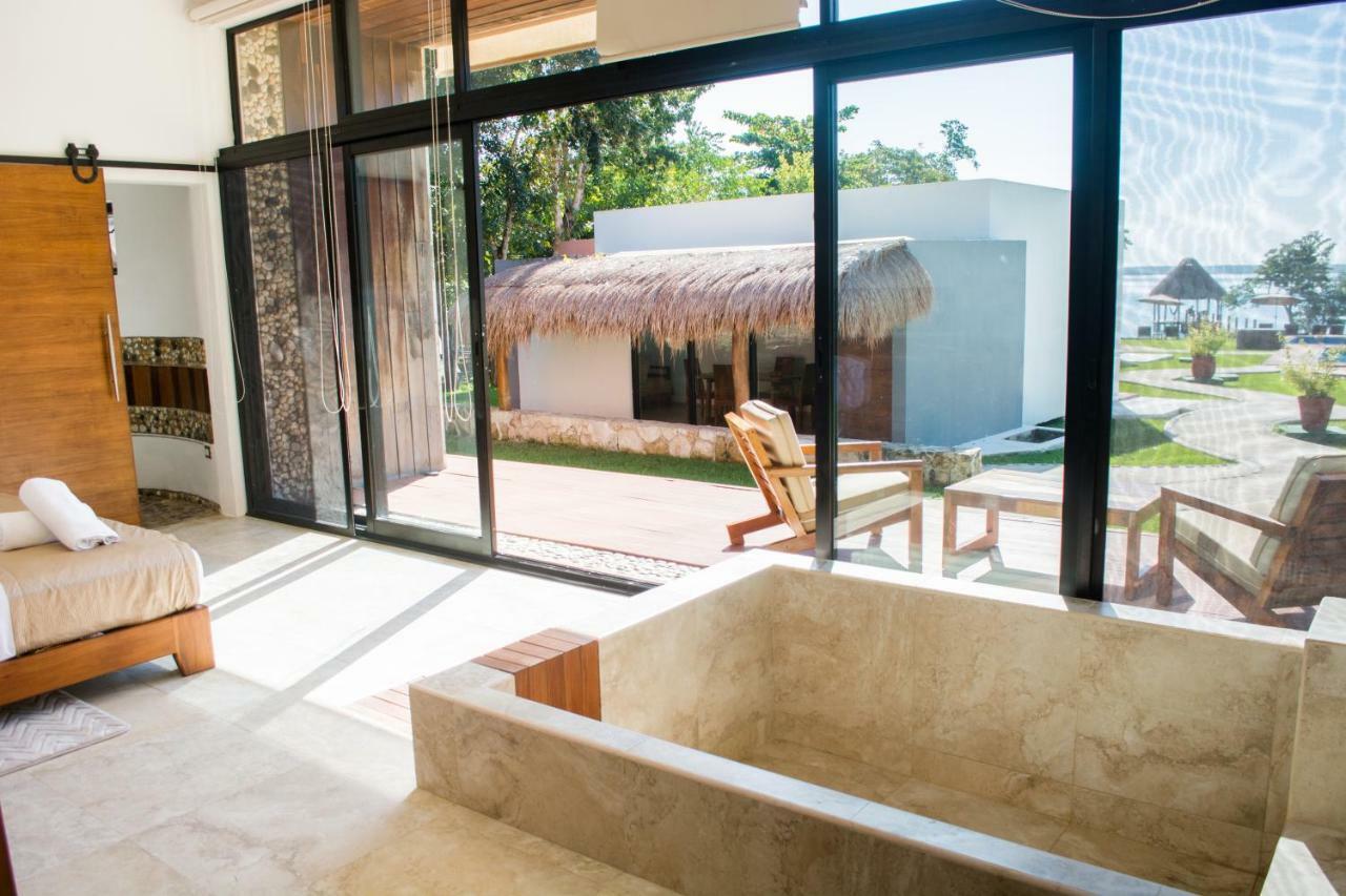 Bacalar 777 Hotel Boutique Eksteriør bilde