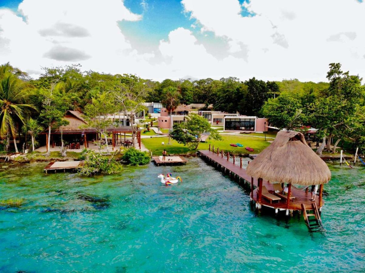 Bacalar 777 Hotel Boutique Eksteriør bilde